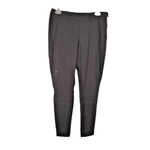 Arcteryx Murrin Pants Womens 4 Green Trim Fit Cotton Canvas Durable Outdoor Hike
